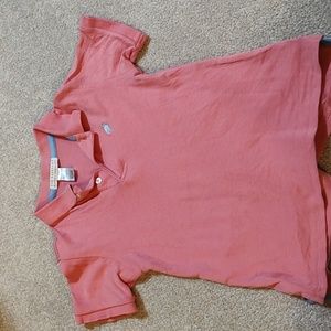 The Beaufort Bonnet Company salmon colored polo, size 5